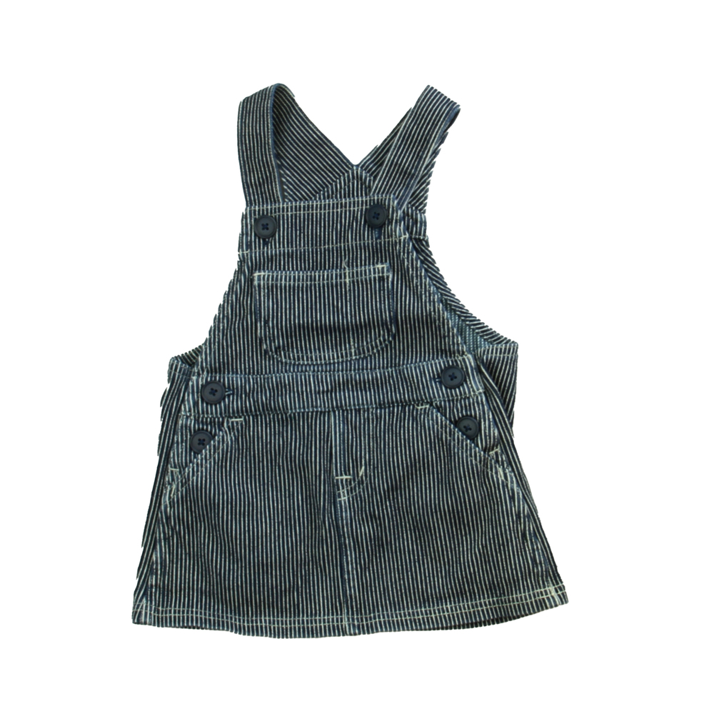 Muji Girls Blue | White Jumper size: 18 Months